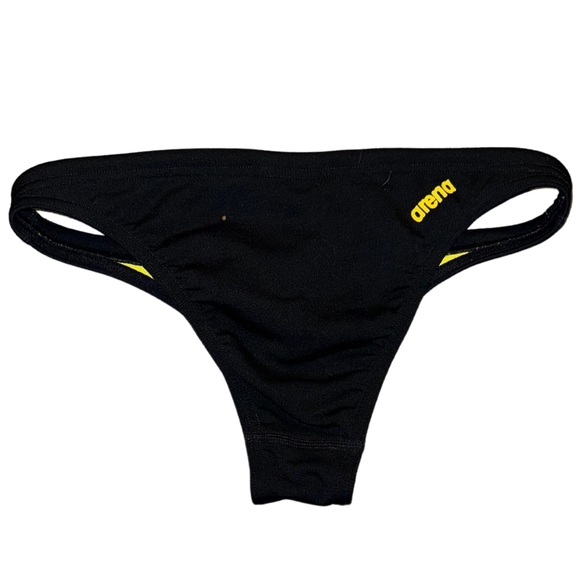 Arena Competition Drawstring Bikini Bottom - Black - XS (28L) - Picture 2 of 4